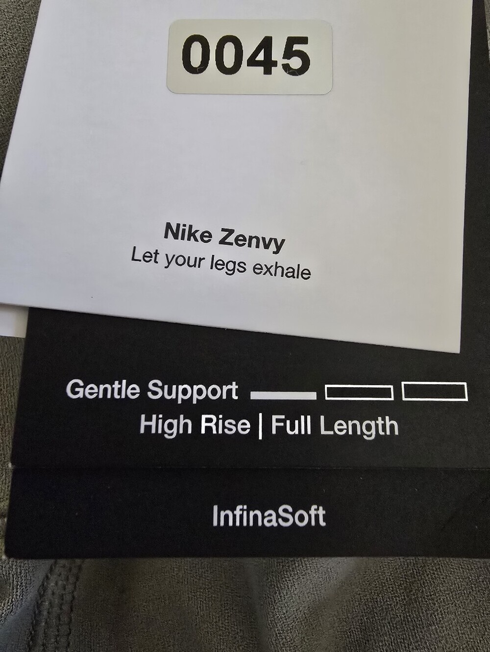 NWT Nike Womens Zenvy Dri-FIT Taupe High Rise Joggers Activewear Sporty Size XS - Picture 13 of 16